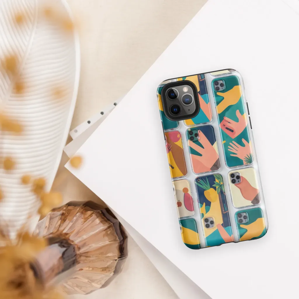 Palm Reader on Tough Case for iPhone® — Front