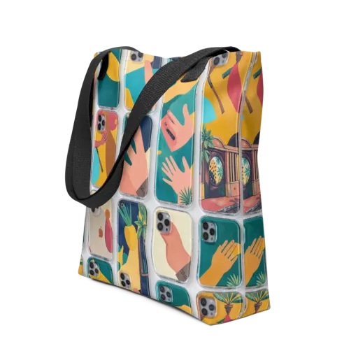 Palm Reader on a Tote Bag