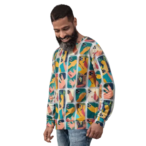 Palm Reader on a Sweatshirt