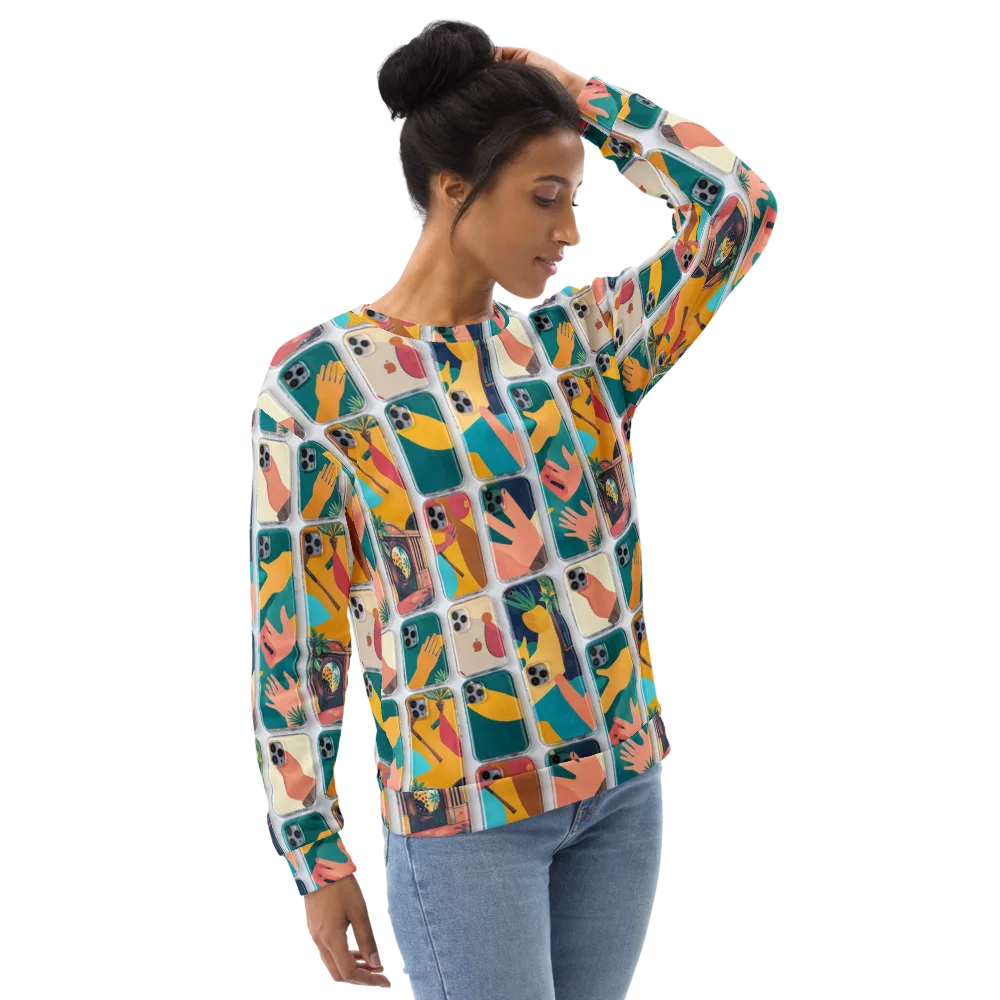 Palm Reader on Sweatshirt — Right Front