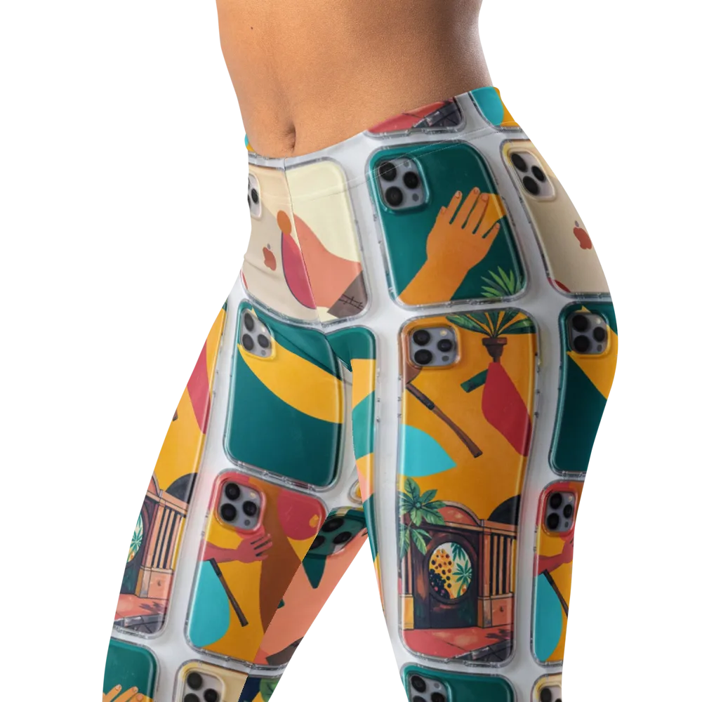 Palm Reader on Leggings — Left Front