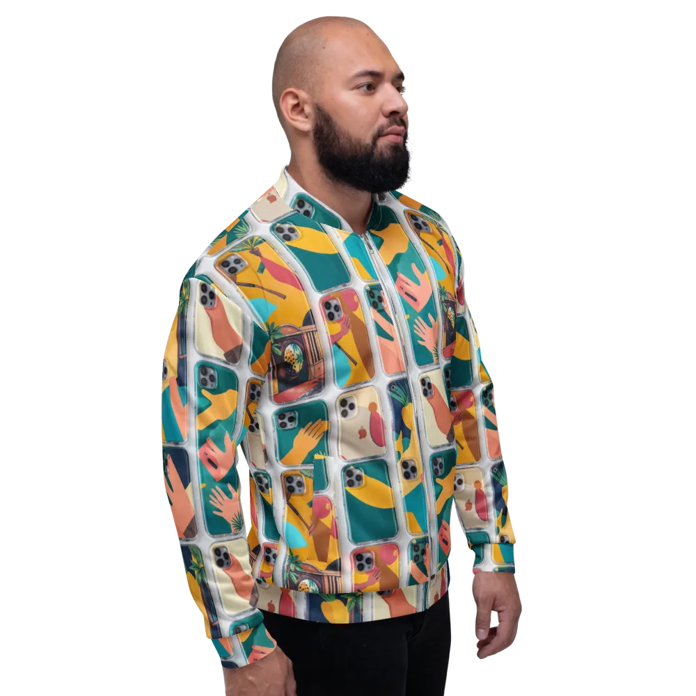 Palm Reader on Bomber Jacket — Right