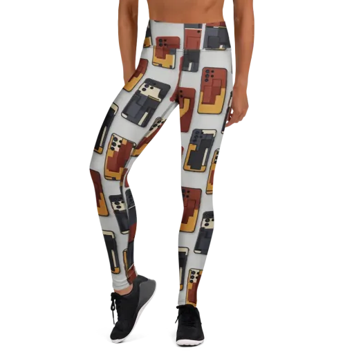Pocket Bauhaus on a Yoga Leggings
