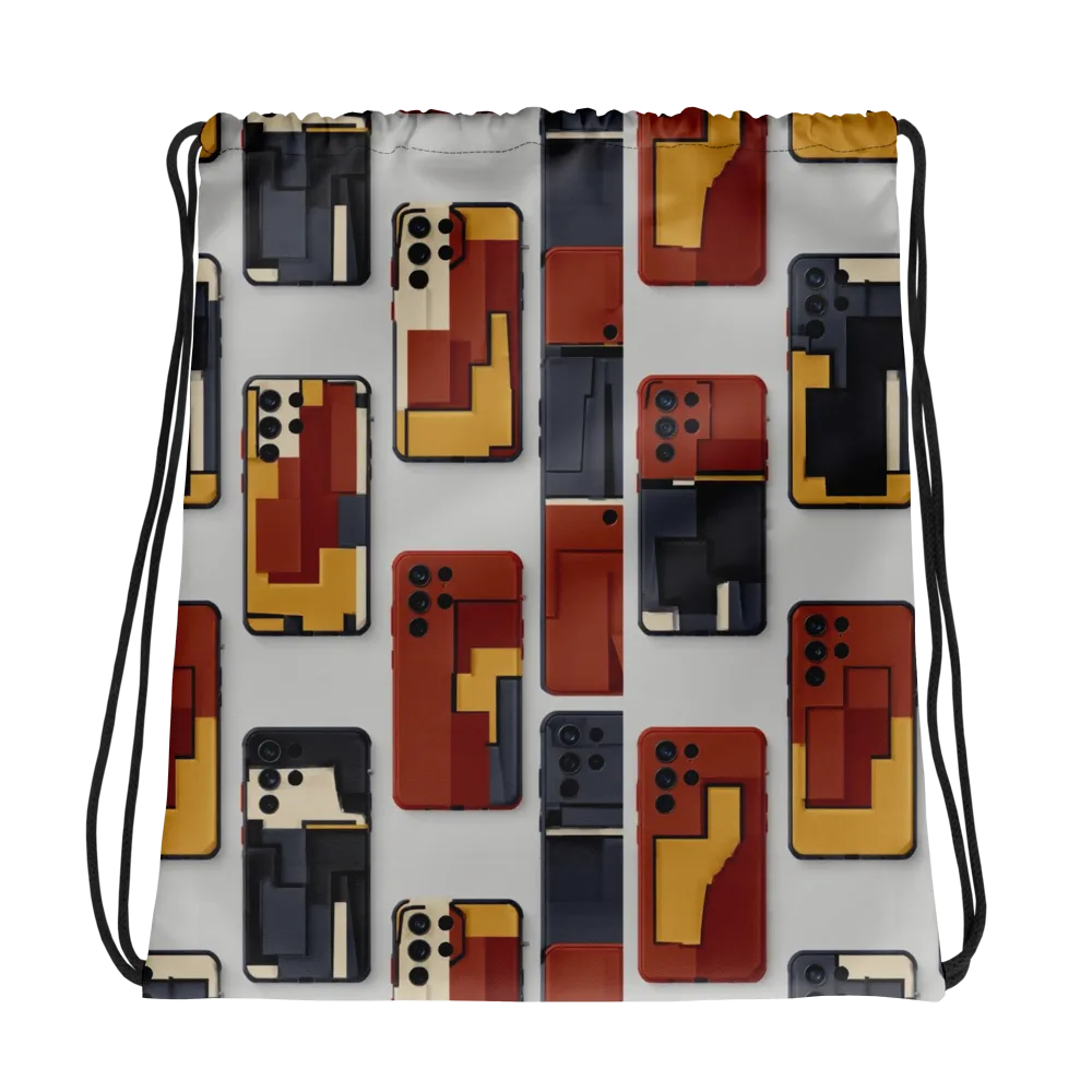 Pocket Bauhaus on Drawstring Bag — Photo