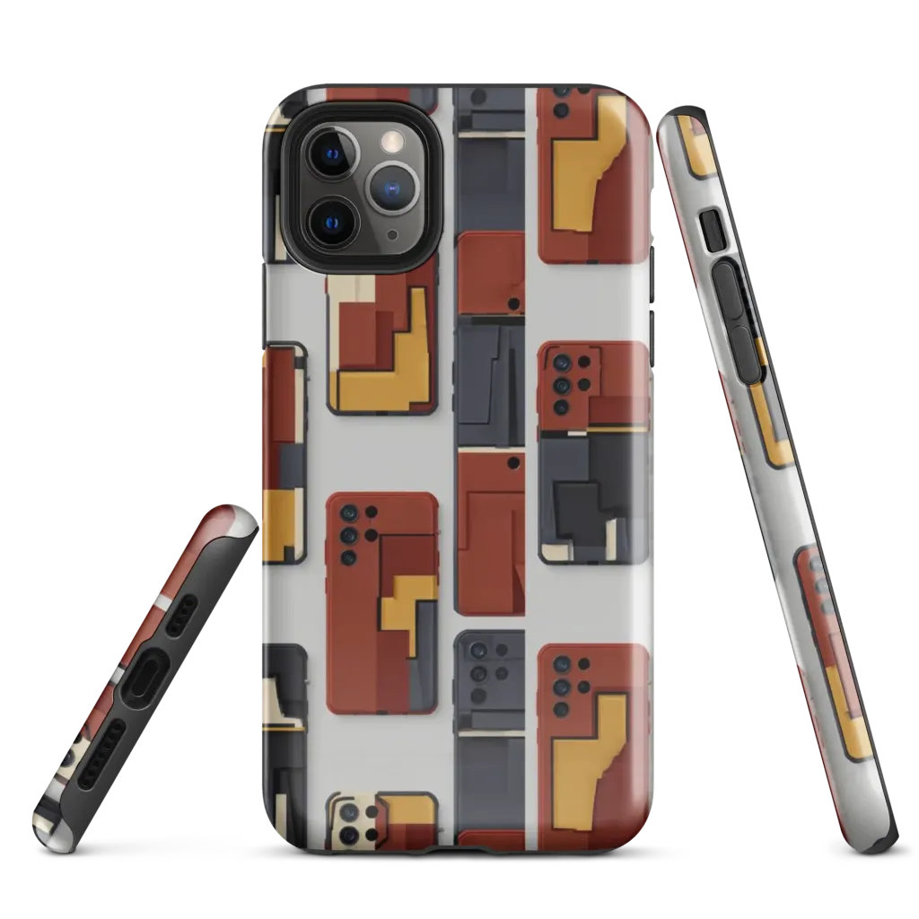 Pocket Bauhaus on Tough Case for iPhone® — Front