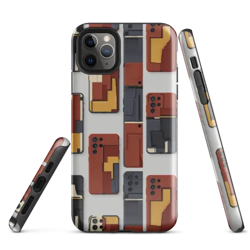 Pocket Bauhaus on a Tough Case for iPhone®