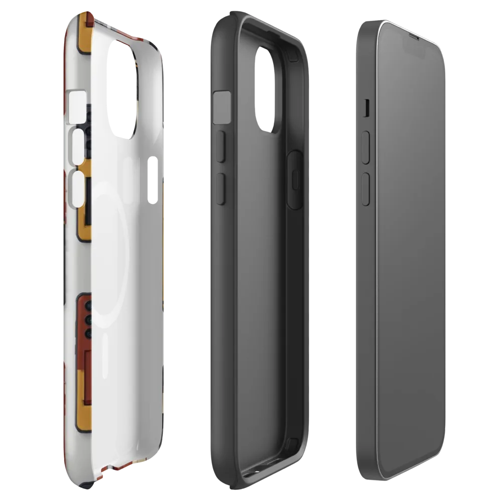 Pocket Bauhaus on MagSafe Tough Case for iPhone® — Front
