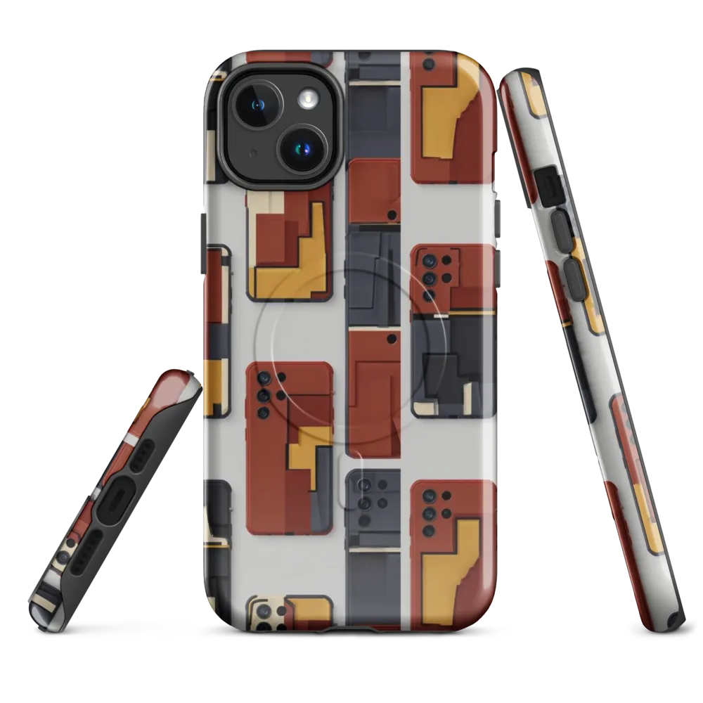 Pocket Bauhaus on MagSafe Tough Case for iPhone® — Front