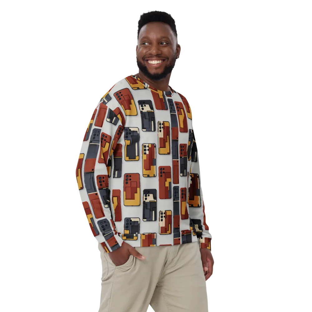 Pocket Bauhaus on Sweatshirt — Front