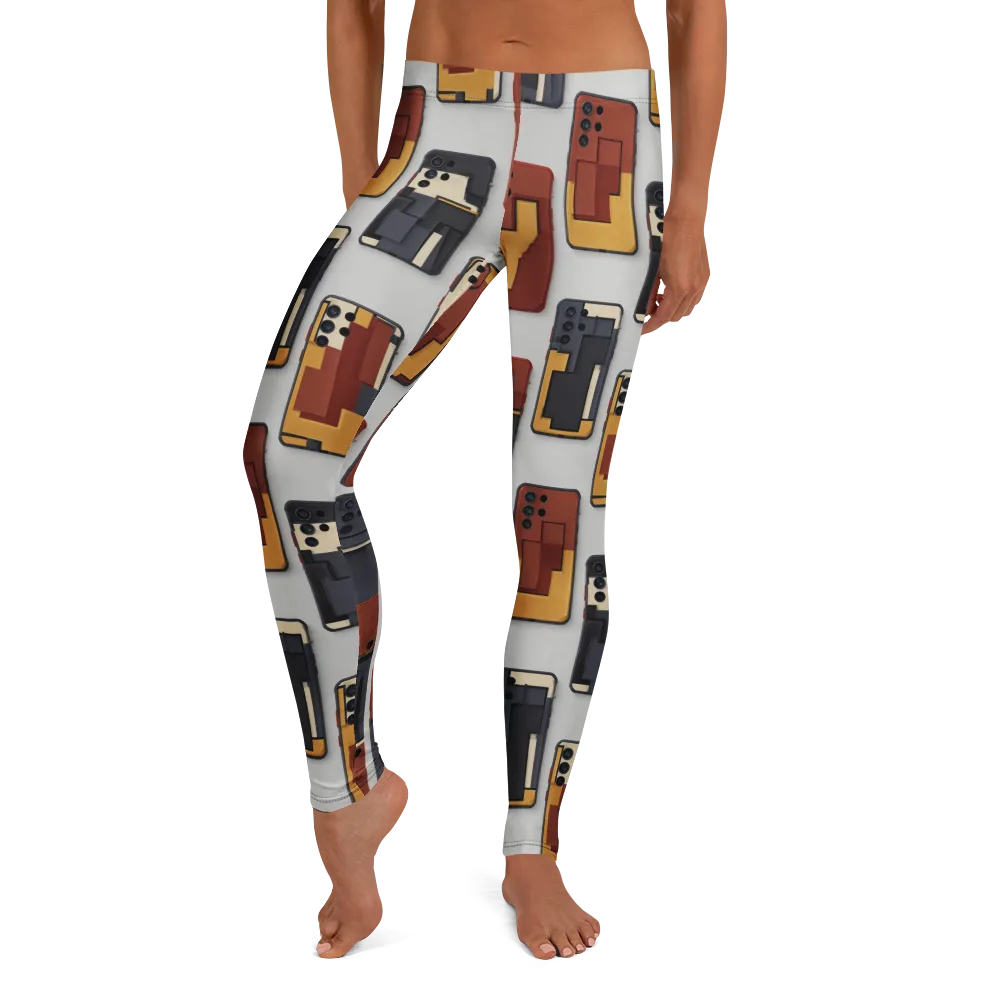 Pocket Bauhaus on Leggings — Front