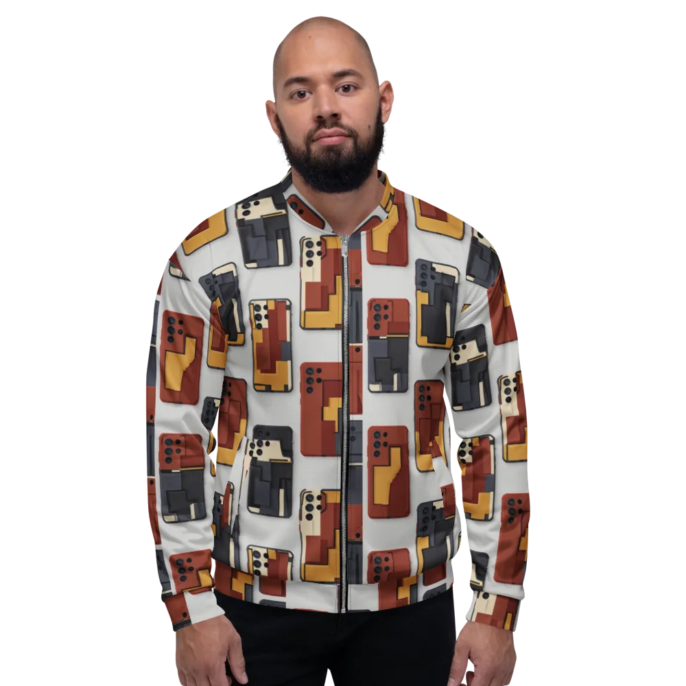 Pocket Bauhaus on Bomber Jacket — Front