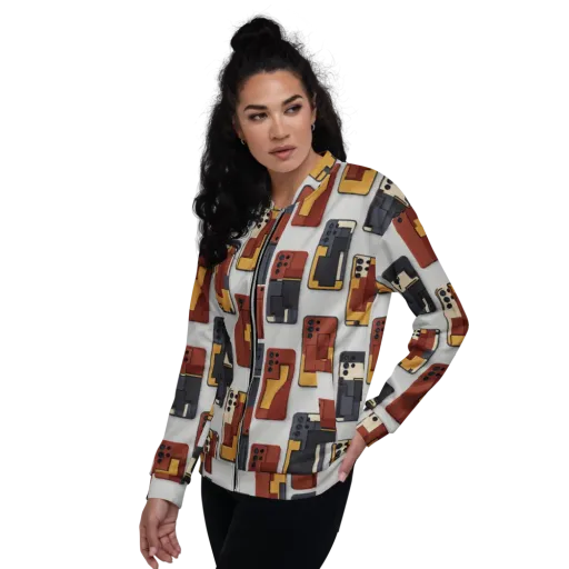 Pocket Bauhaus on a Bomber Jacket
