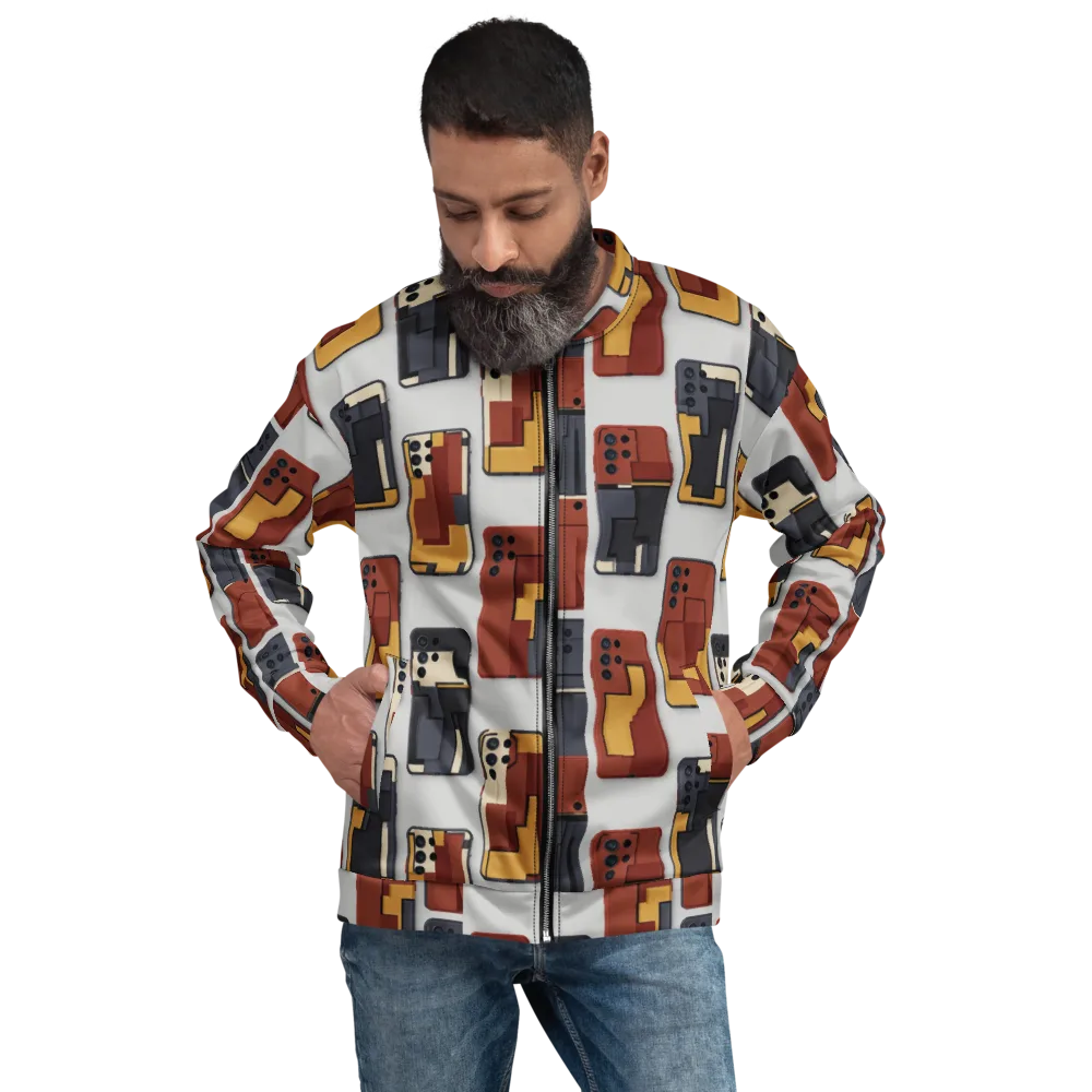 Pocket Bauhaus on Bomber Jacket — Front