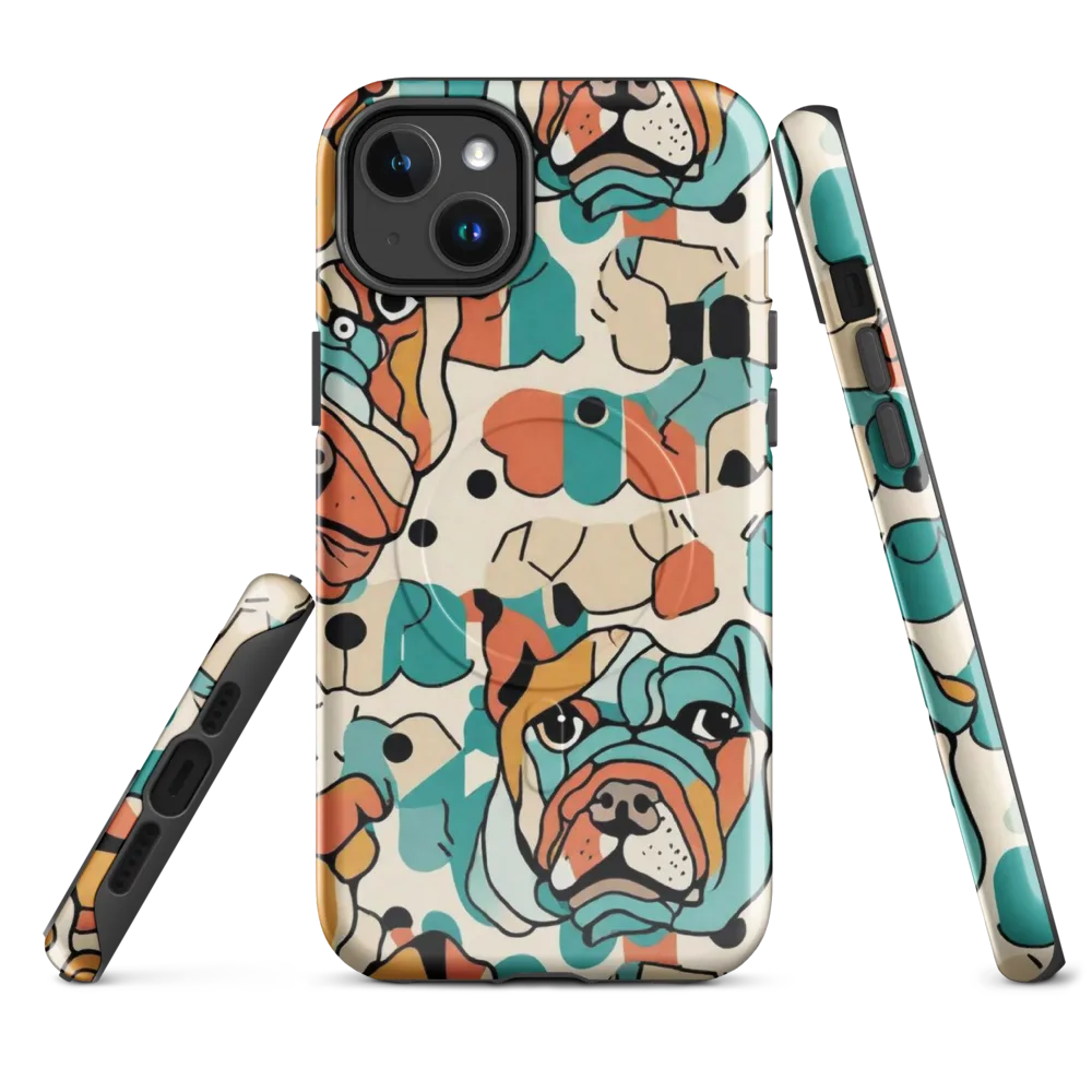 Boulevard Bulldogs on MagSafe Tough Case for iPhone® — Front
