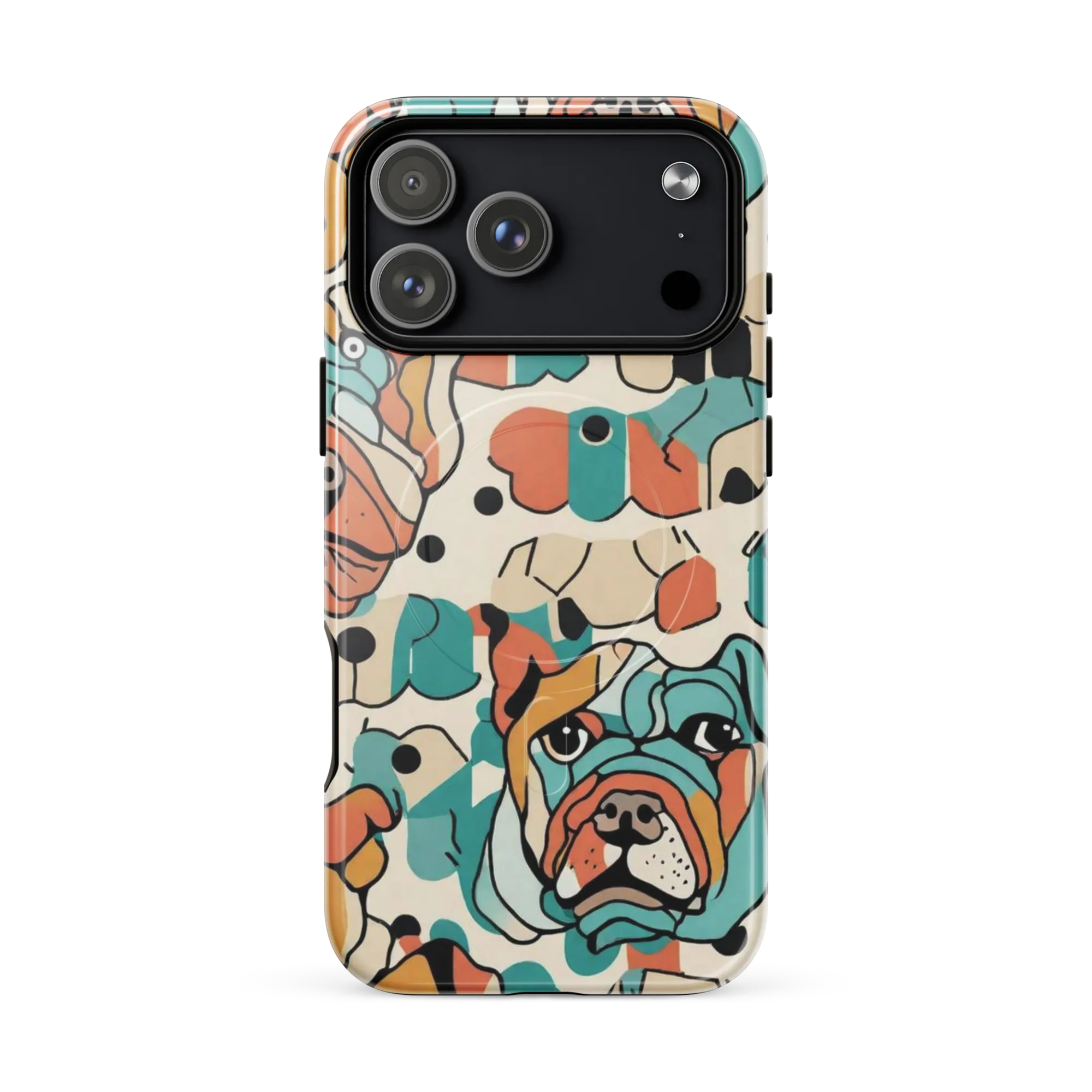 Boulevard Bulldogs on MagSafe Tough Case for iPhone® — Front