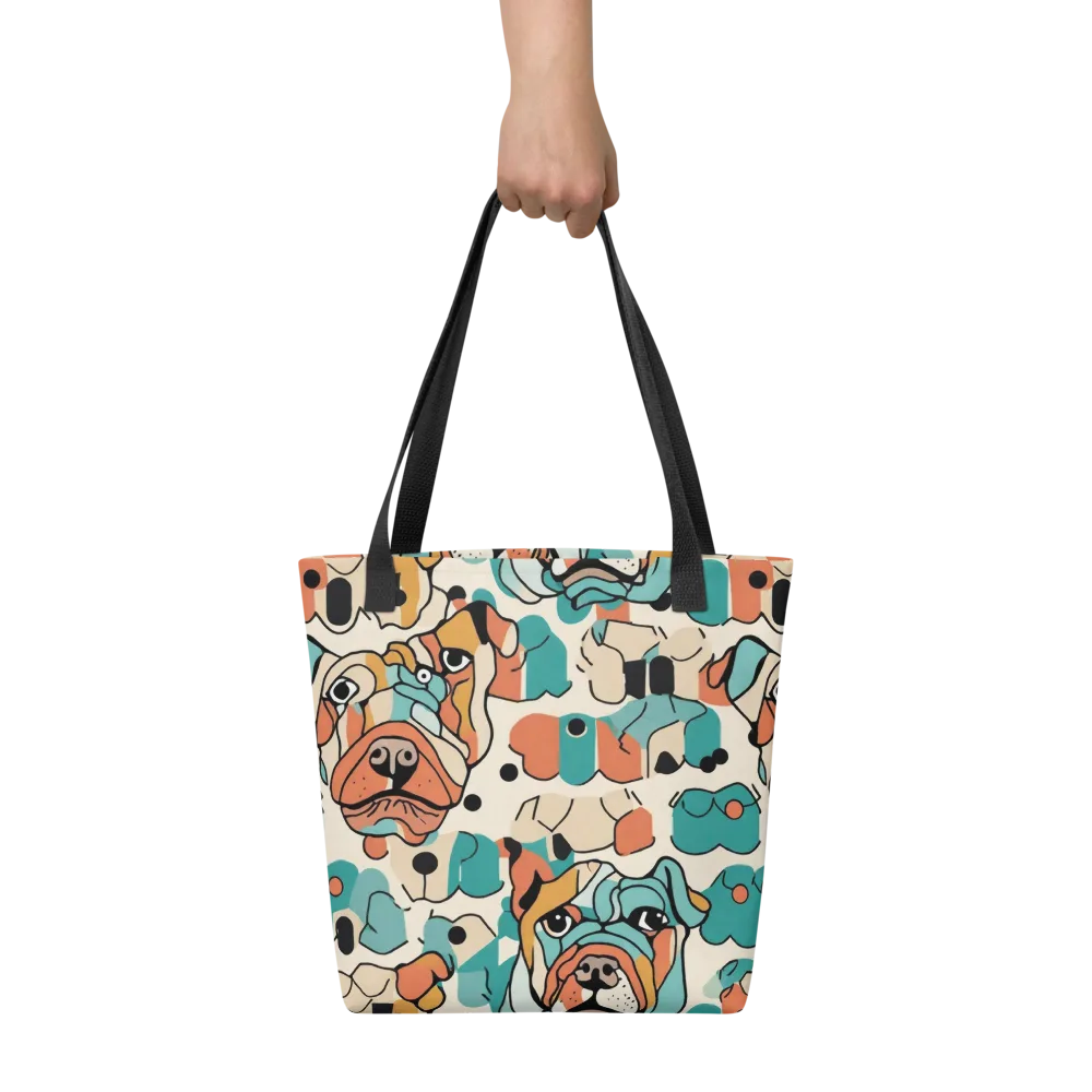 Boulevard Bulldogs on Tote Bag — Front
