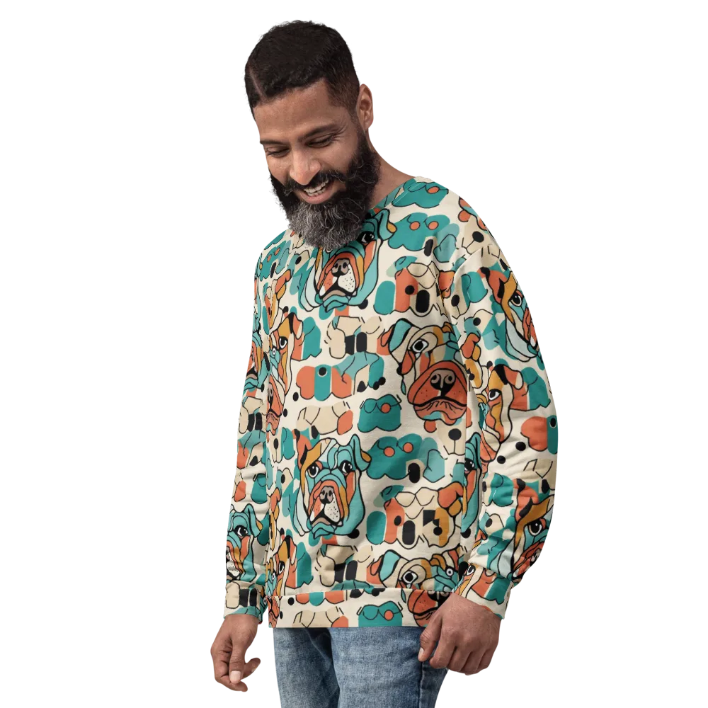 Boulevard Bulldogs on Sweatshirt — Left Front