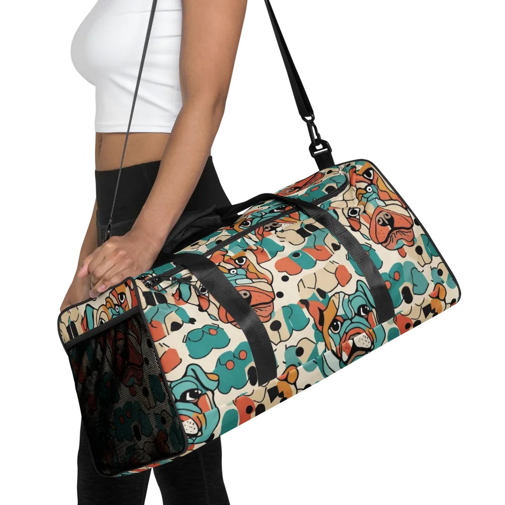 Boulevard Bulldogs on Duffle Bag — Front
