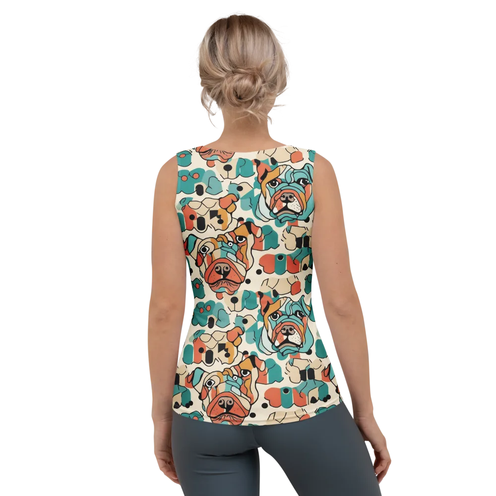 Boulevard Bulldogs on Women's Tank Top — Back