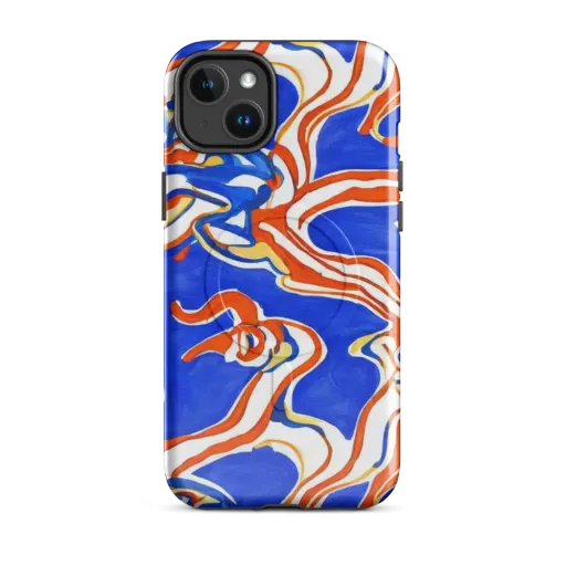 Firewater Ribbons on a MagSafe Tough Case for iPhone®