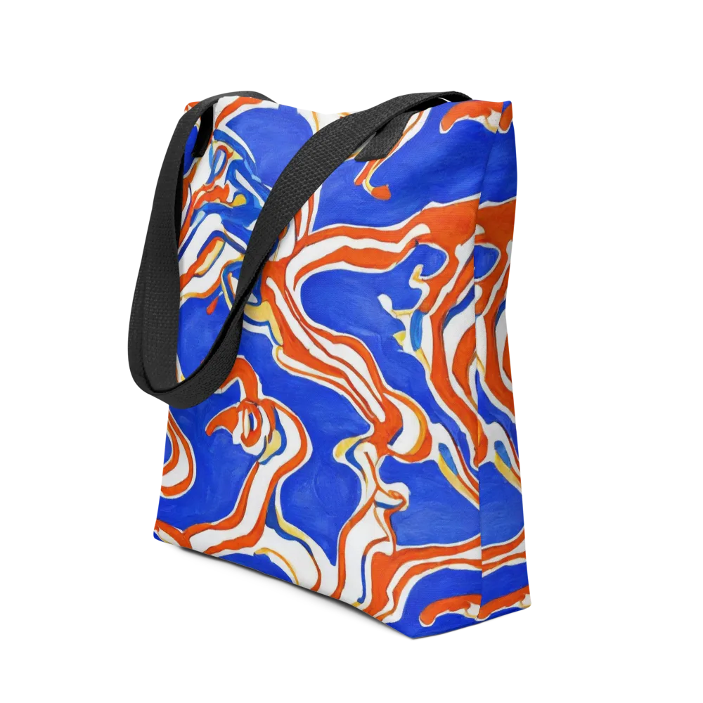 Firewater Ribbons on Tote Bag — Front