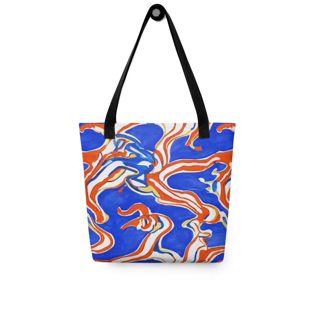 Firewater Ribbons on Tote Bag — Front