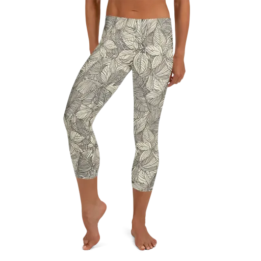 Inkleaf Canopy on a Capri Leggings
