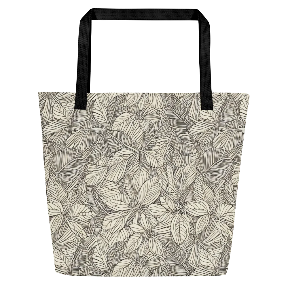 Inkleaf Canopy on Large Tote Bag W/ Pocket — Front