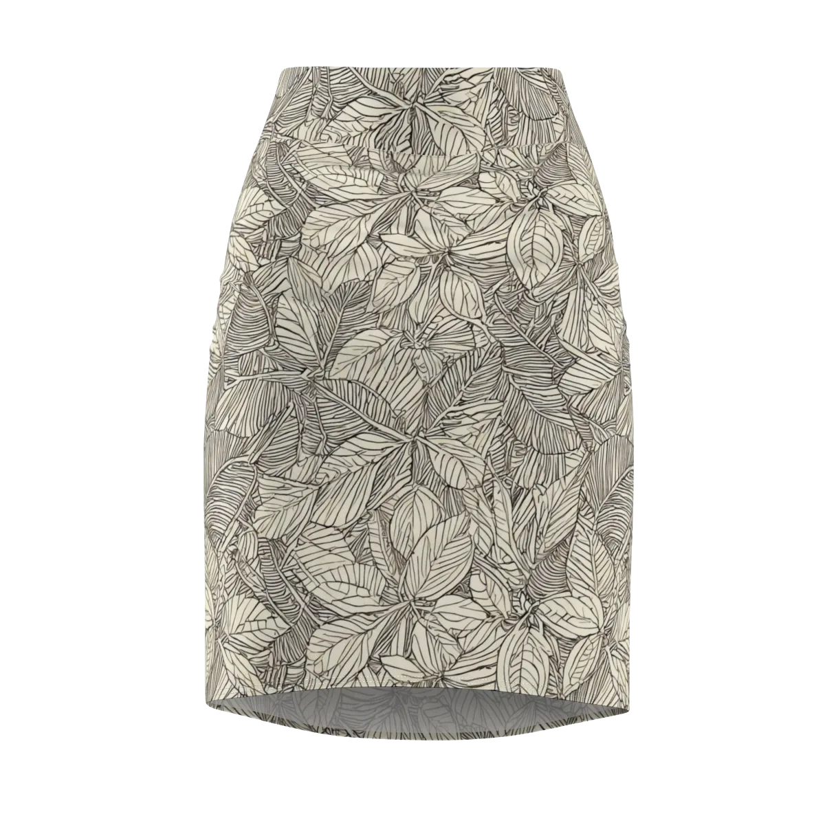 Inkleaf Canopy on Pencil Skirt — Front