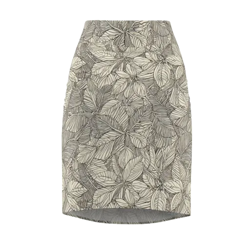 Inkleaf Canopy on a Pencil Skirt