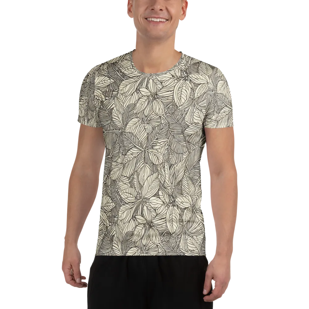 Inkleaf Canopy on Men's Athletic T-Shirt — Front