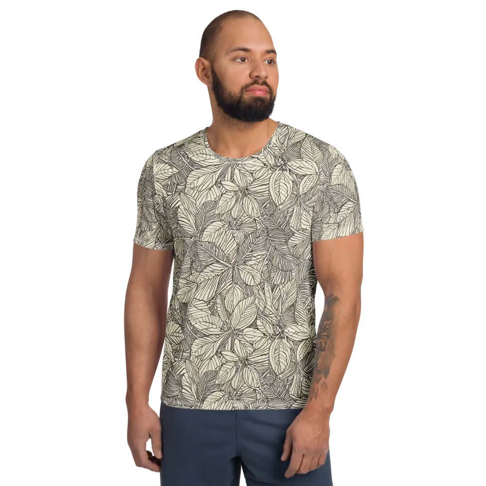 Inkleaf Canopy on Men's Athletic T-Shirt — Front
