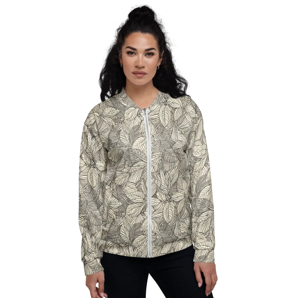 Inkleaf Canopy on Bomber Jacket — Front