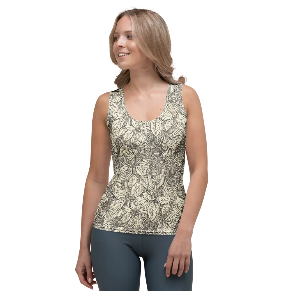 Inkleaf Canopy on Women's Tank Top — Front