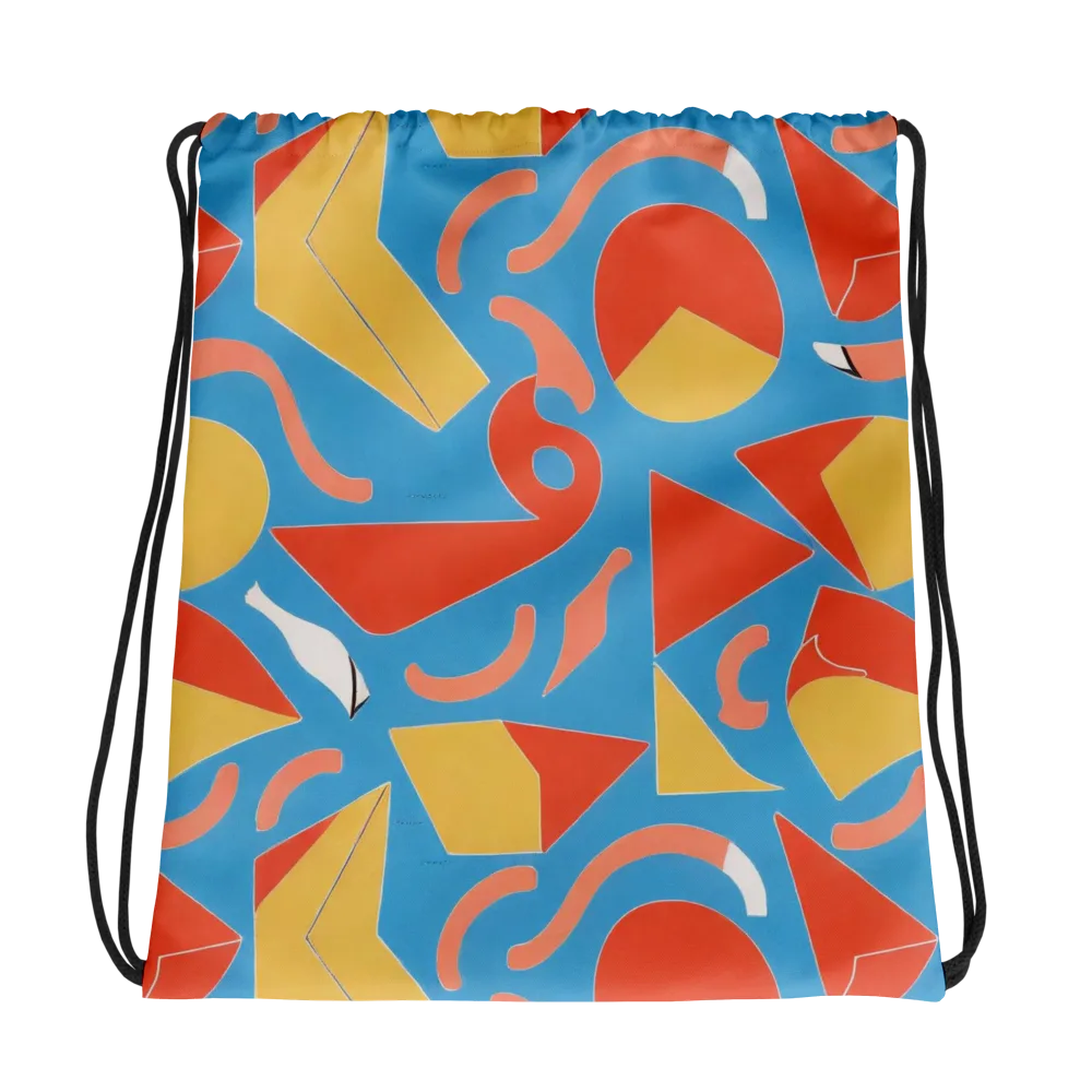 Mod Pop Current on Drawstring Bag — Photo