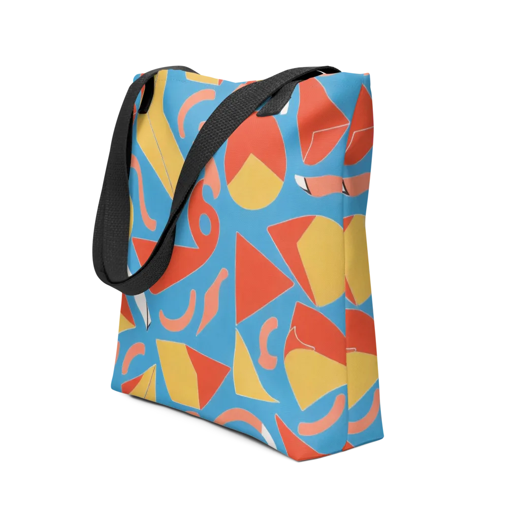 Mod Pop Current on Tote Bag — Front