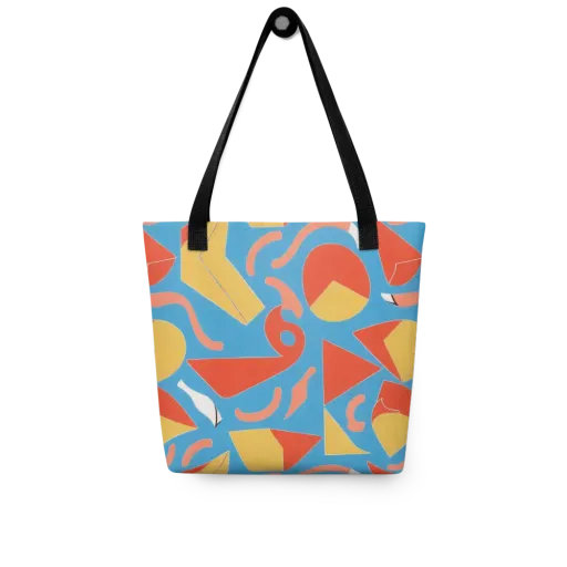 Mod Pop Current on a Tote Bag