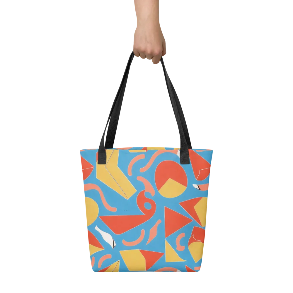 Mod Pop Current on Tote Bag — Front
