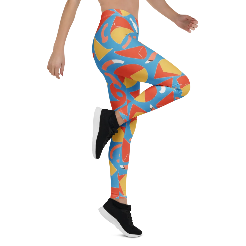 Mod Pop Current on Leggings — Right