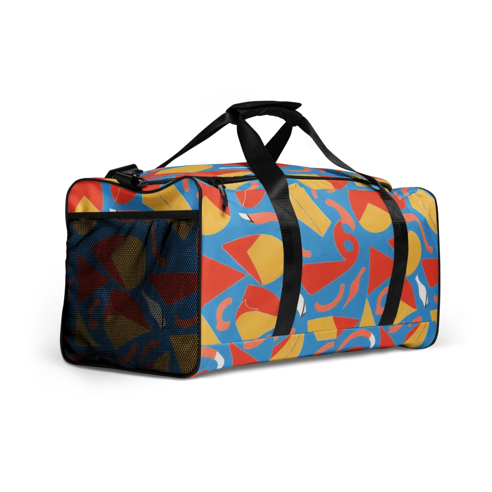 Mod Pop Current on Duffle Bag — Right Front
