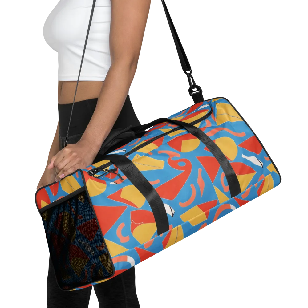 Mod Pop Current on Duffle Bag — Front