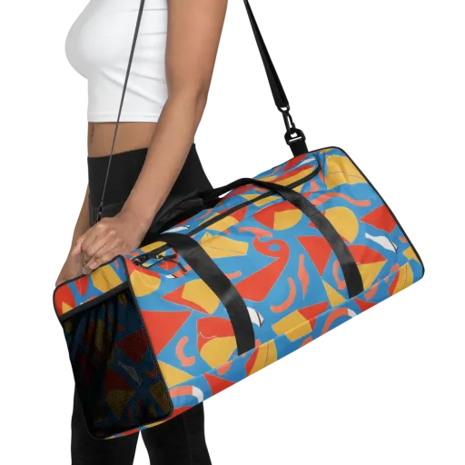 Mod Pop Current on a Duffle Bag
