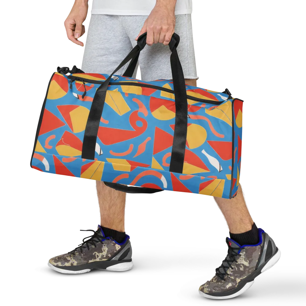 Mod Pop Current on Duffle Bag — Front