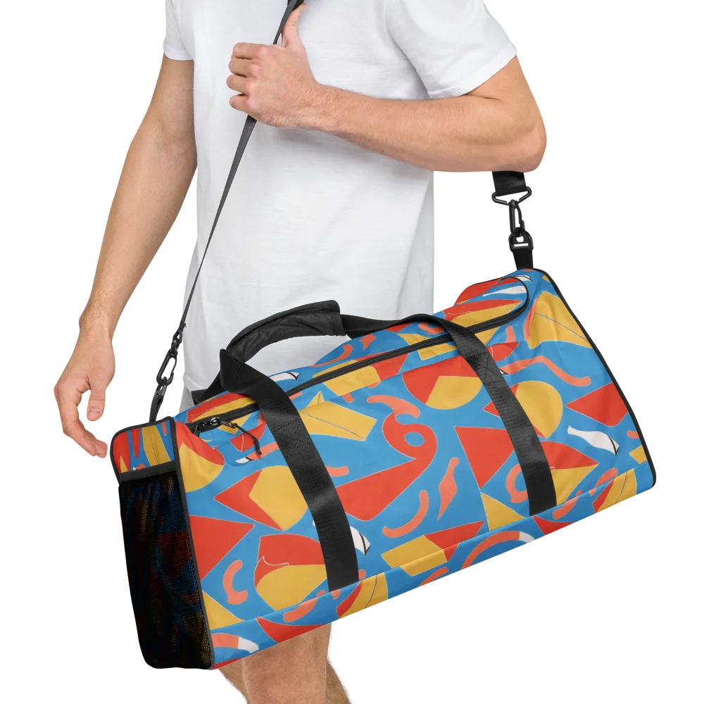 Mod Pop Current on Duffle Bag — Right Front