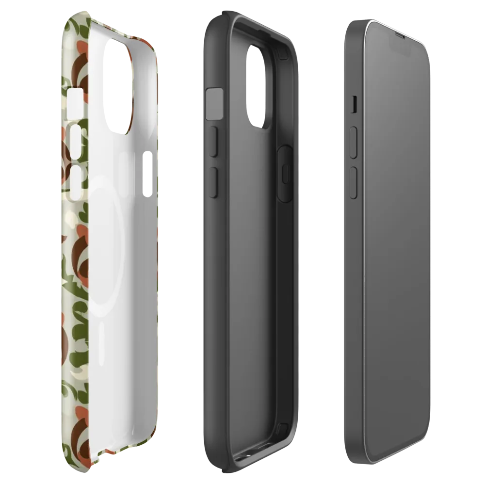 Verdant Foxglove on MagSafe Tough Case for iPhone® — Front