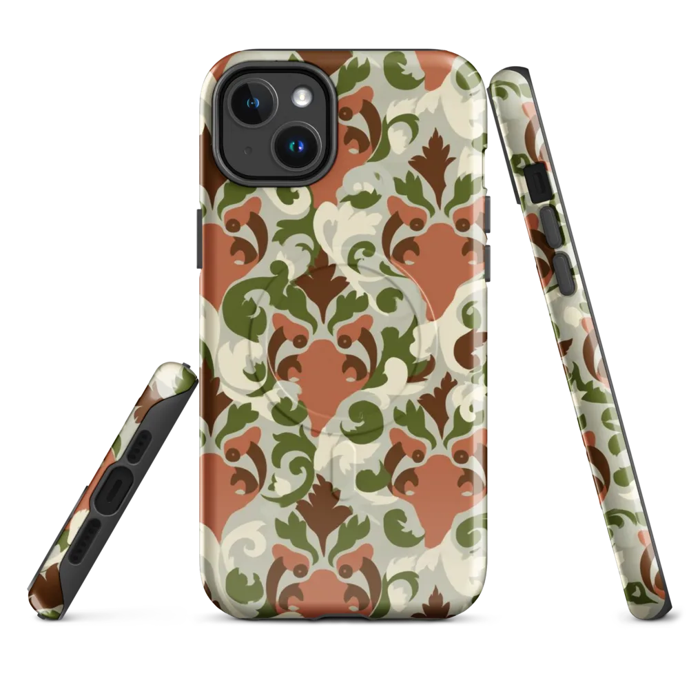 Verdant Foxglove on MagSafe Tough Case for iPhone® — Front