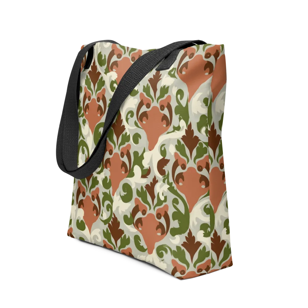 Verdant Foxglove on Tote Bag — Front