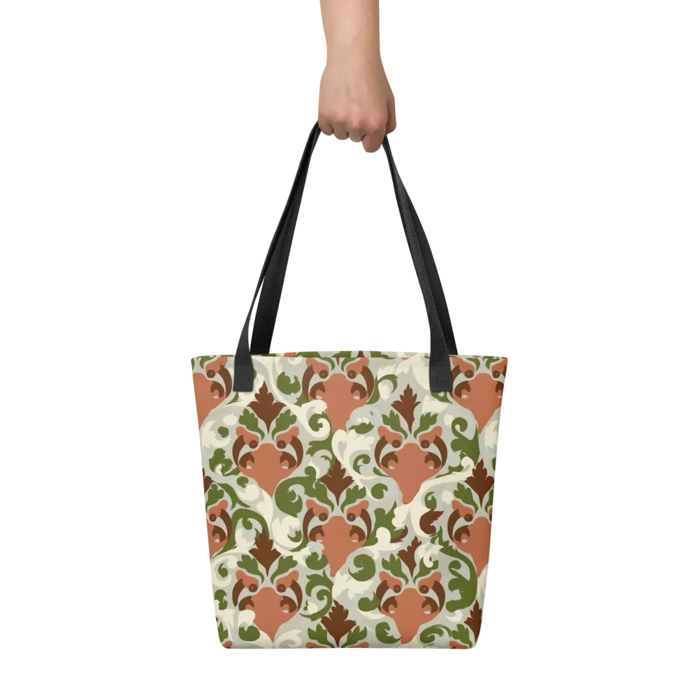 Verdant Foxglove on Tote Bag — Front