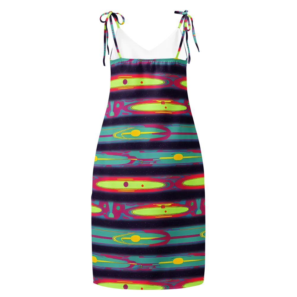 Astro Pop on Slip Dress — Back