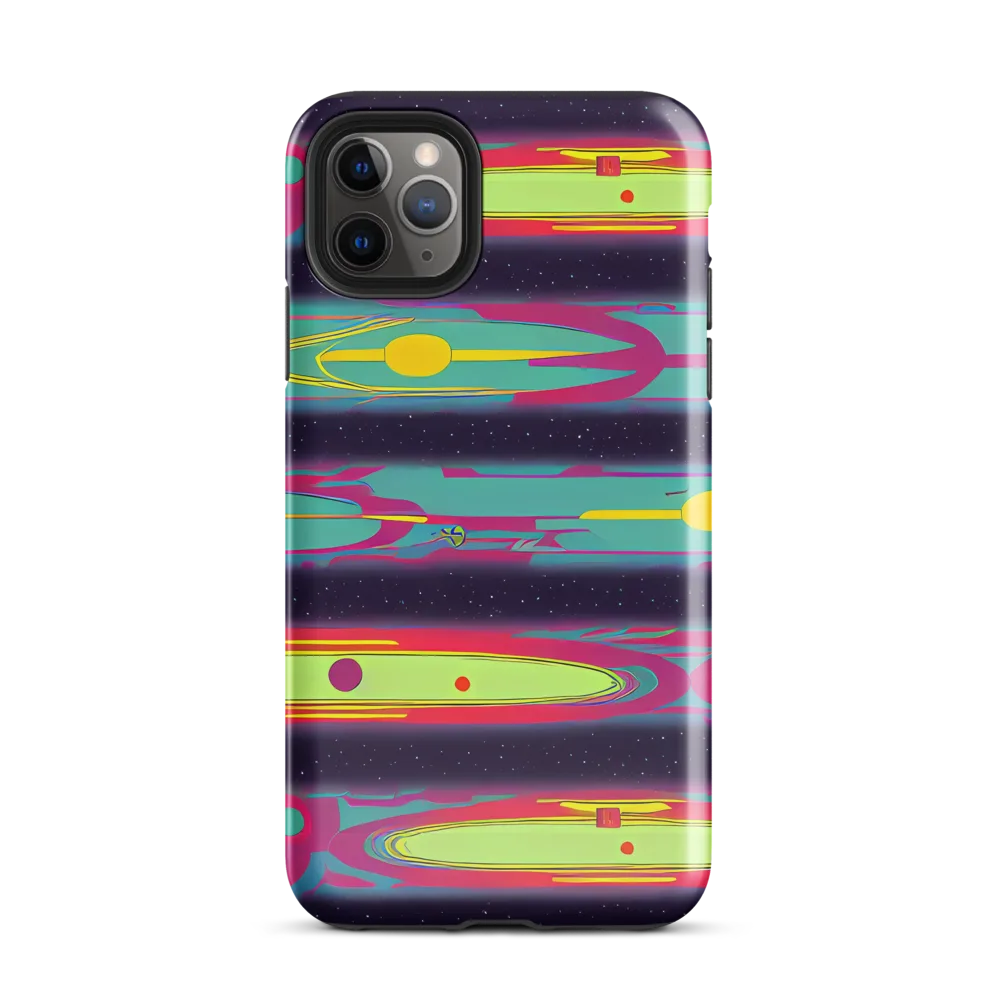 Astro Pop on Tough Case for iPhone® — Front